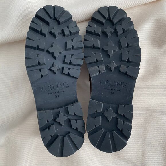 Celine "Margaret" Loafers in Brown, size 39. Fits like an 8/8.5 - Picture 6 of 10